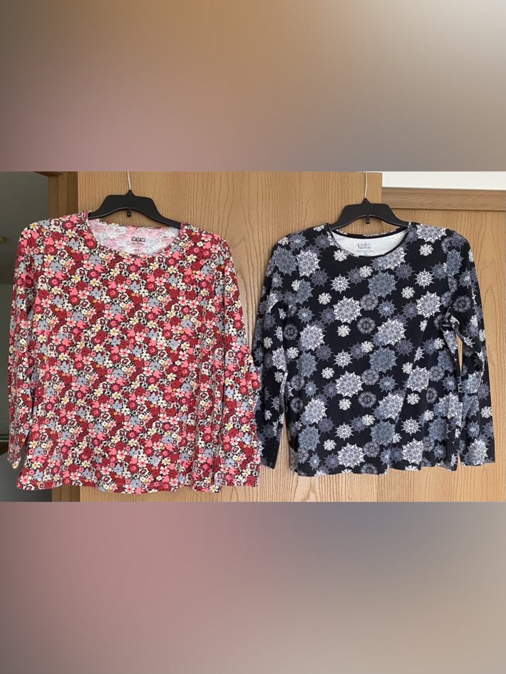 2 Summer Long Sleeve shirts - Size XL
